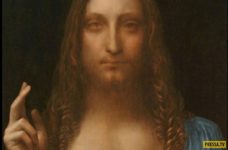 Рекорд на торгах в аукционном доме Christie’s: картина Леонардо да Винчи "Спаситель мира" продана за 450 миллионов долларов (4 фото)