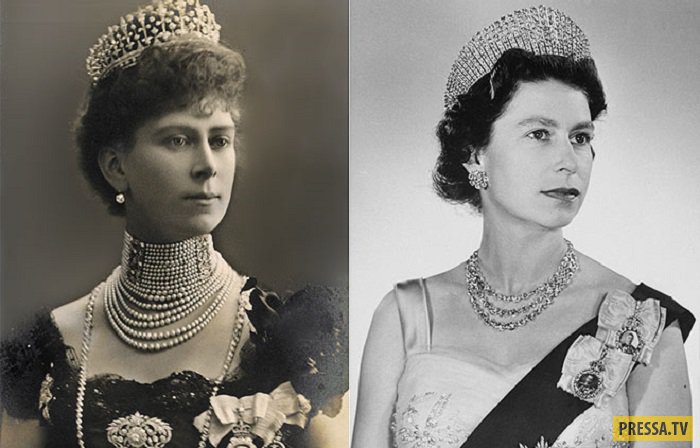 Удивительные сходство: члены королевской семьи и их предки (11 фото)