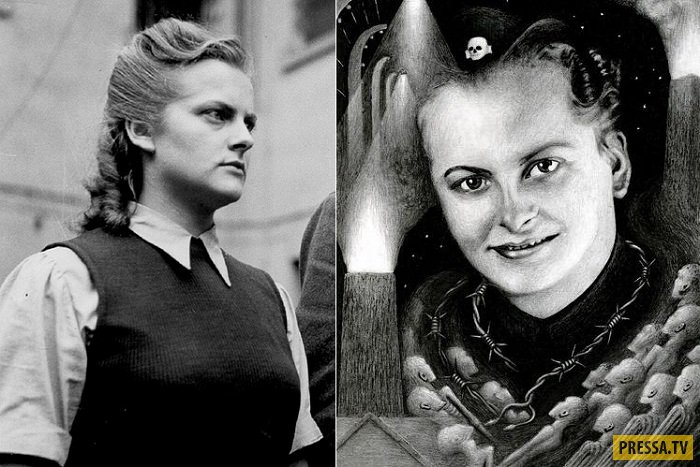 Изощренная садистка - надзирательница гитлеровских концлагерей, лишившая жизни тысячи людей (7 фото)
