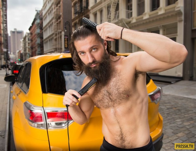 Таксисты Нью-Йорка сделали горячий календарь на 2018 год, и это полный антисекс! (12 фото)