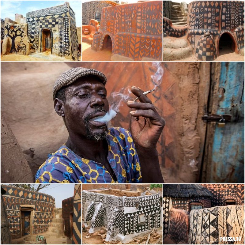 Туда не пускают туристов. Африканская деревня Тибеле в  Буркина-Фасо (15 фото)