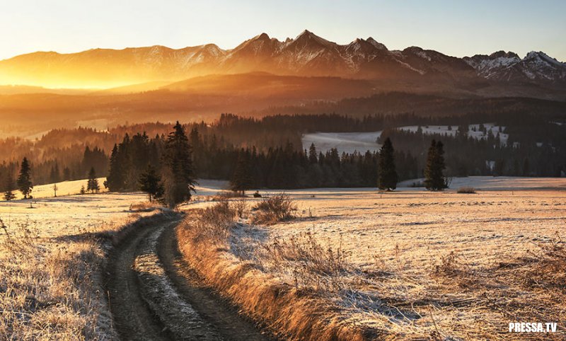 Сказочные пейзажи зимних Татр  глазами польского фотографа Патрика Веганского (12 фото)