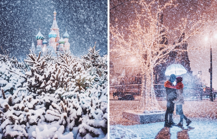 Москва - зимняя сказка