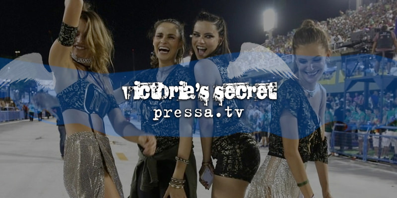 Ангелы Victoria's Secret Адриана Лима и Лайс Рибейро приняли участие в бразильском карнавале