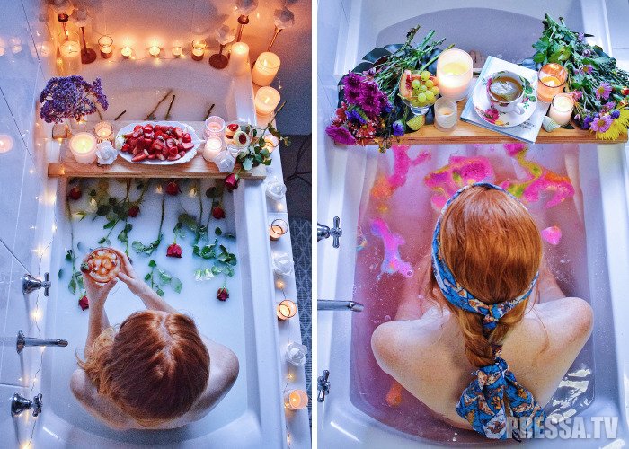 Все цвета моей ванны: 12 блестящих идей для  расслабления