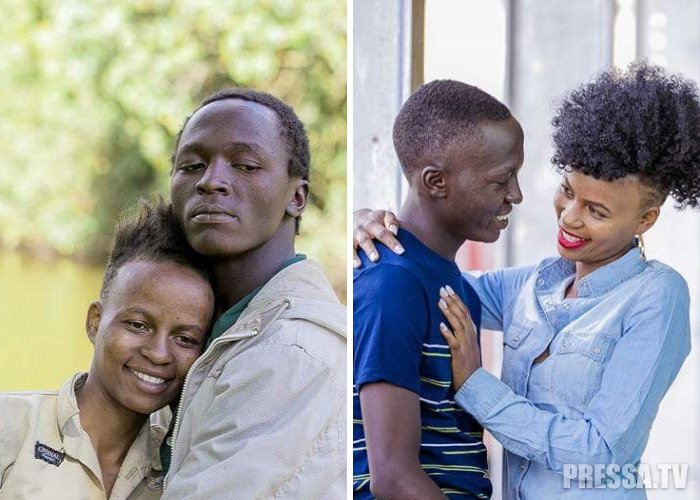 Преображение  бездомной  влюбленной пары из Найроби