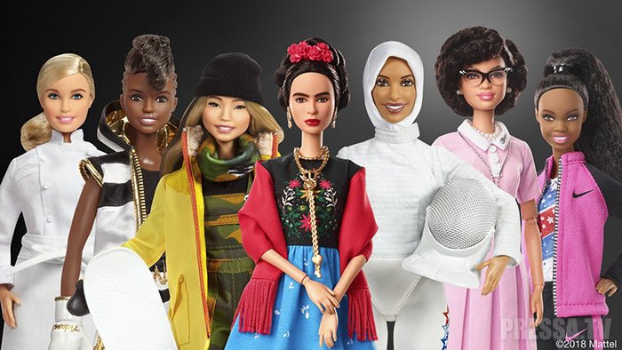Новые Барби - копии известных женщин