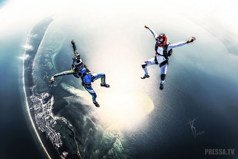 Спортивный экстрим: прыжки с парашюта и не только