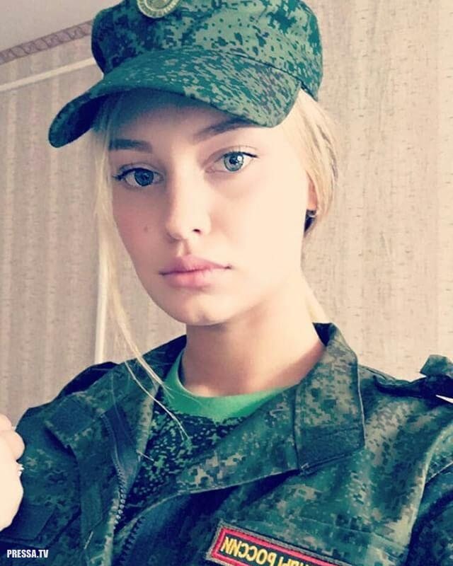 Девушки в российской военной форме фото
