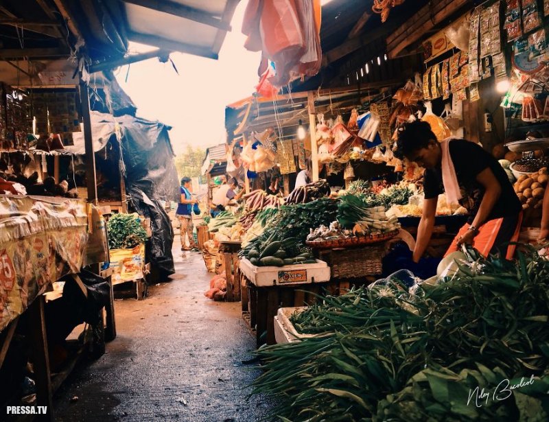 Красочные фотографии филиппинского рынка на Айфон