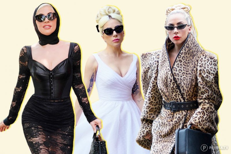 Леди Гага поразила необычными нарядами в Нью-Йорке
