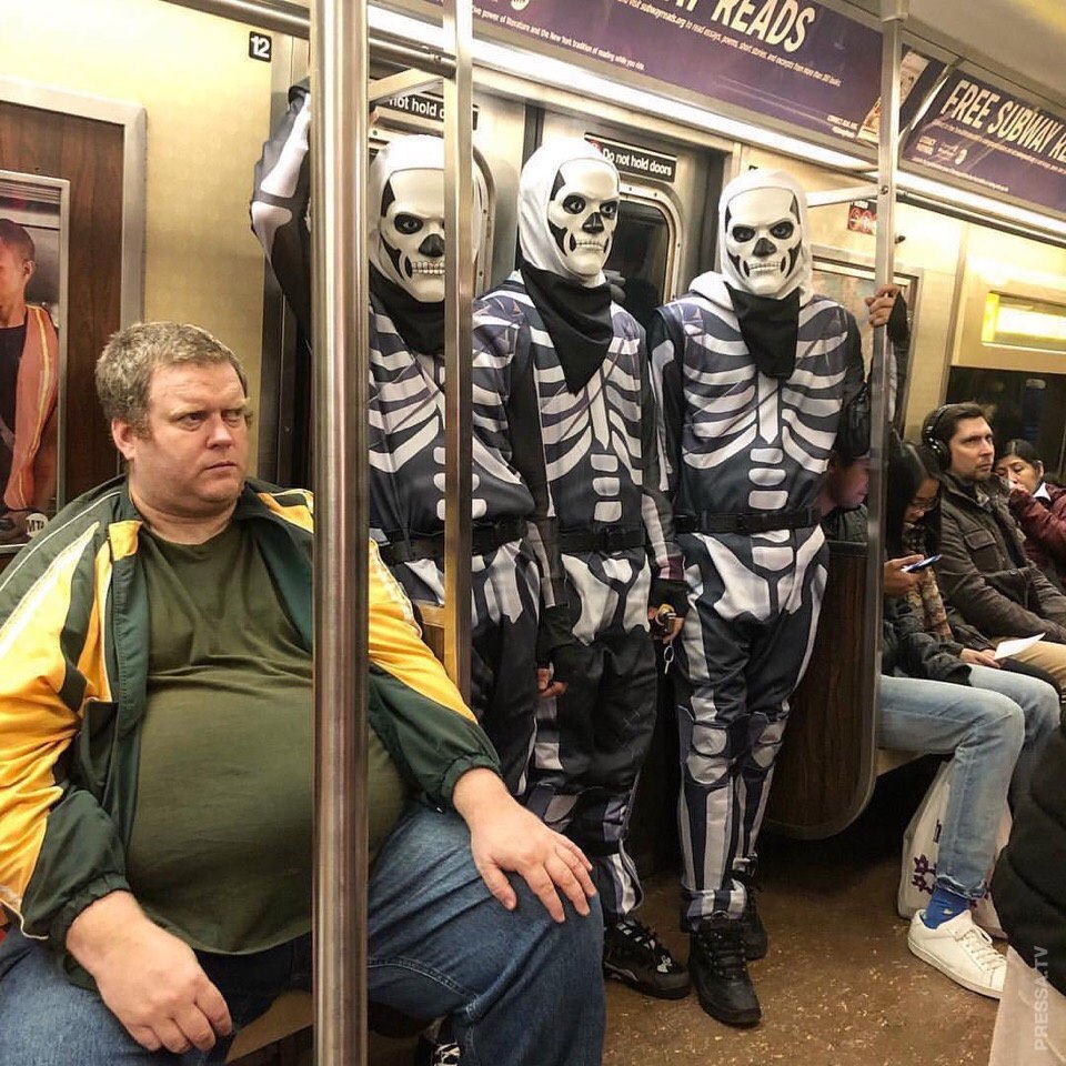 Рыцарь в метро