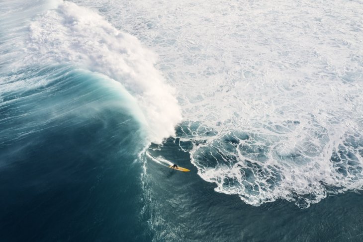 Серфингисты с высоты птичьего полета: фотографии, от которых захватывает дух