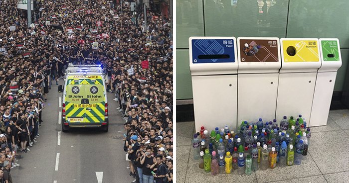 Массовые протесты в Гонконге с соблюдением дисциплины и порядка