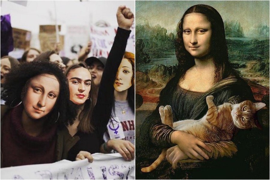 Голая Мона Лиза