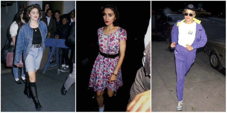 Уличный стиль одежды Мадонны  1980-х годов