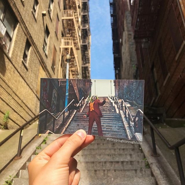 Художник Томас Дьюк воссоздал сцены фильмов, снятых в Лондоне и за его пределами