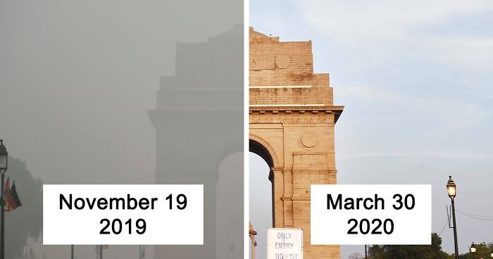 Уровень загрязнения индийских городов упал из-за карантина