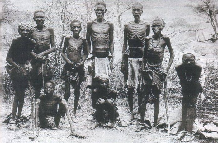 Первый немецкий концлагерь в Намибии