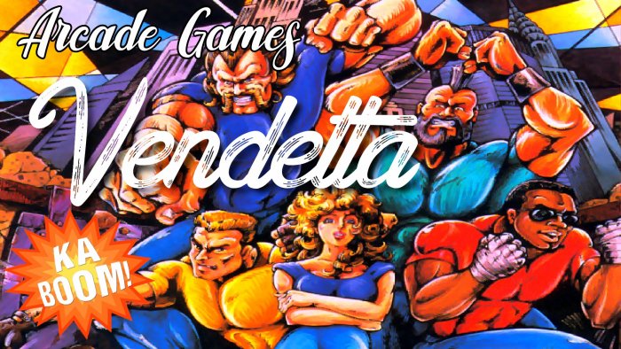 Vendetta - Beat'em up 1991 (PC VERSION) Old School Game
