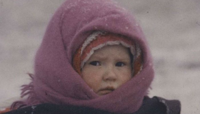 Московские дети зимой 1960-го года