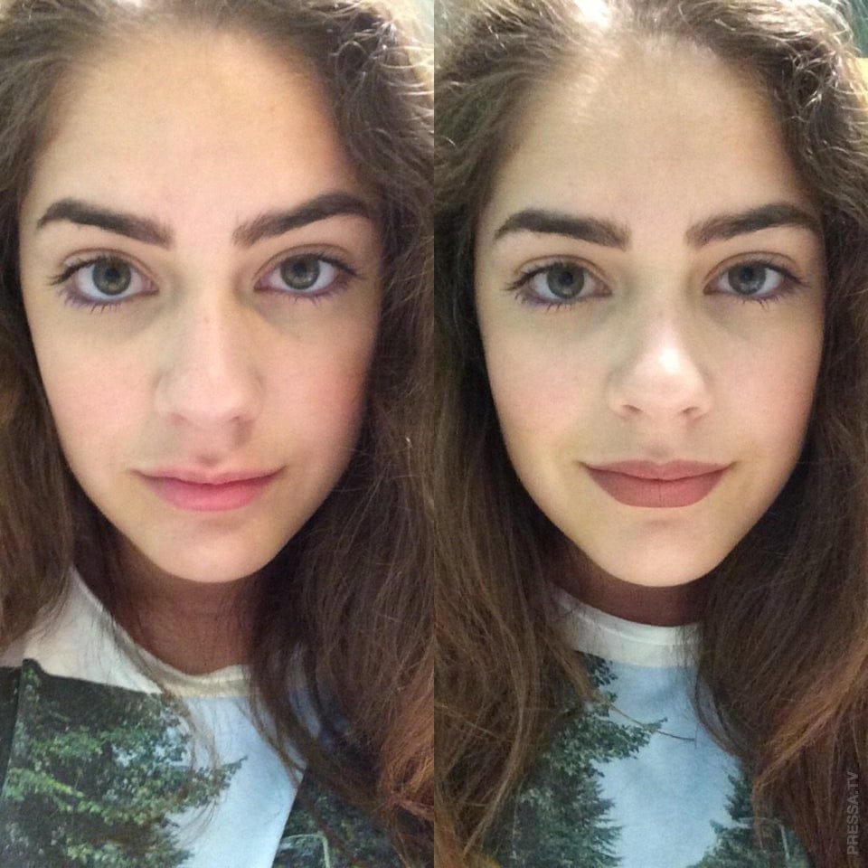 Как выглядят женщины без макияжа. Фото до и после - 8 апреля - ру