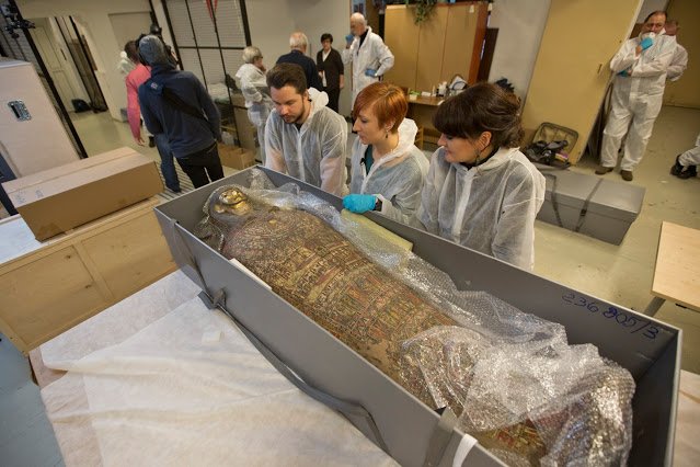 В Польше хранится беременная древнеегипетская мумия I века до нашей эры