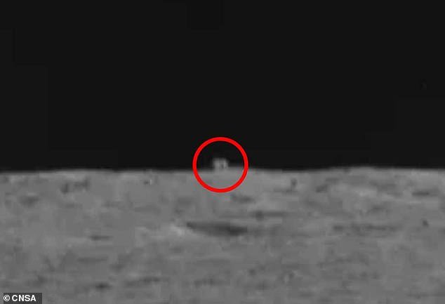 Китайский луноход Yutu 2 зафиксировал «загадочную хижину»  на обратной стороне Луны