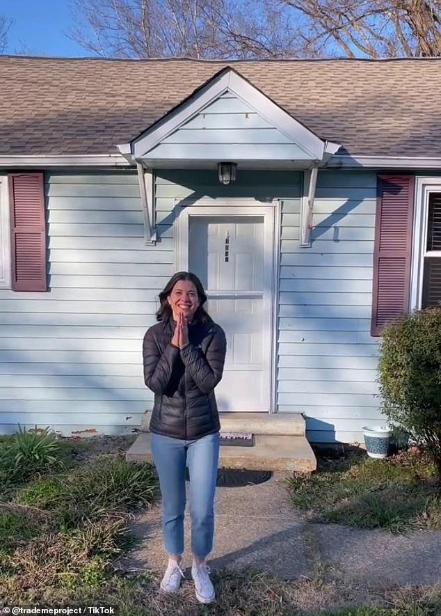 Женщина за 18 месяцев поменяла заколку-невидимку на дом, совершив многоэтапный обмен