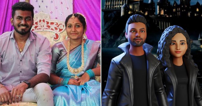 Индийская пара собирается пожениться в «метавселенной» виртуальной реальности на свадьбе в стиле Гарри Поттера с присутствием «призрака» покойного отца невесты