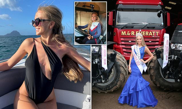 Финалистка конкурса красоты «Мисс Англия» стала дальнобойщиком