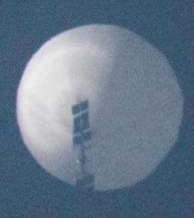 Над штатом Монтана в США, пролетел воздушный шар-шпион