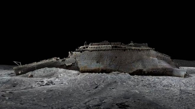 Создана первая трехмерная модель затонувшего «Титаника»