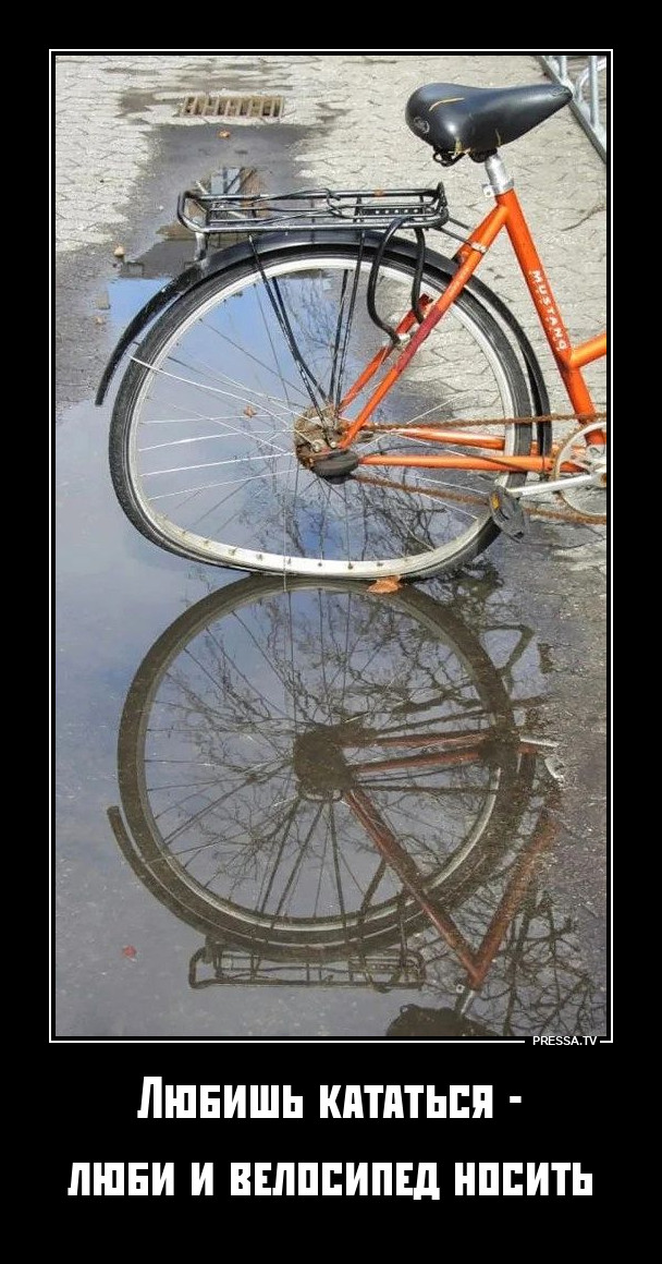 Хочешь жить сто лет, покупай велосипед!