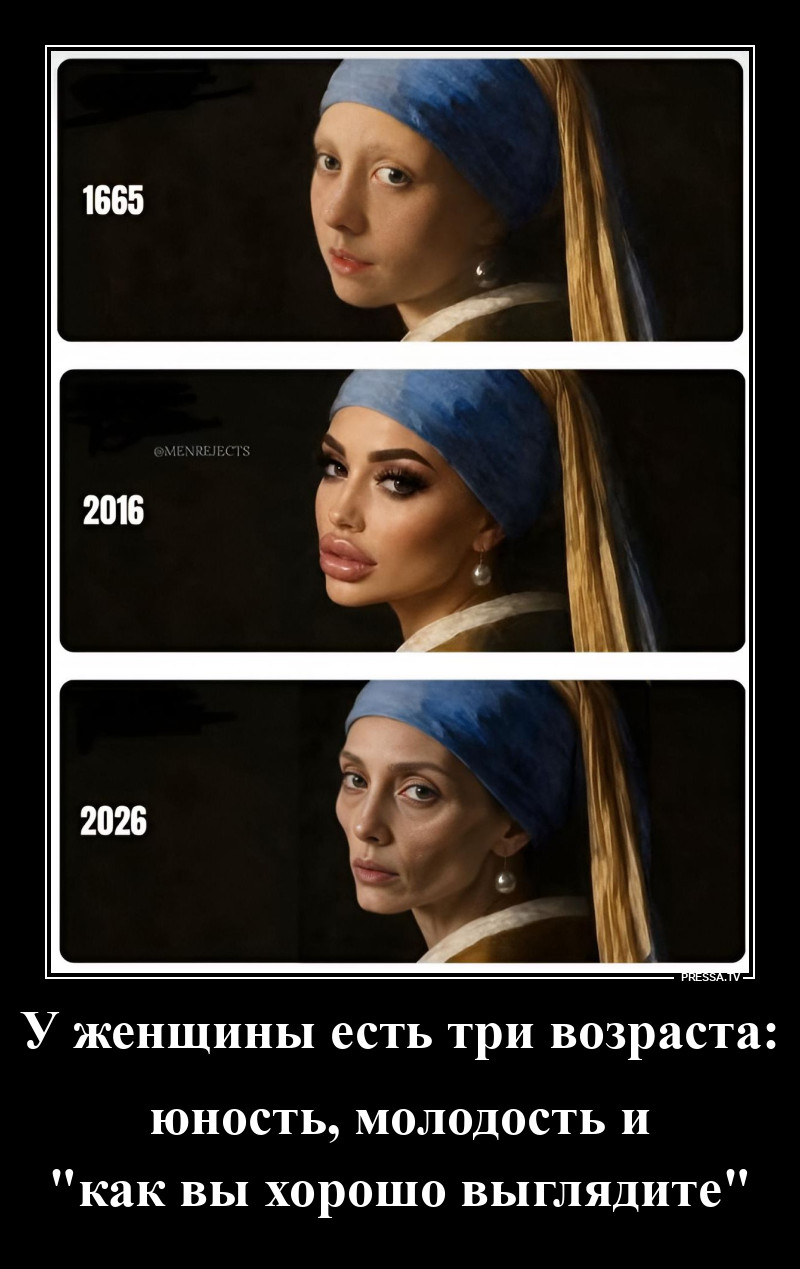 Три категории возраста